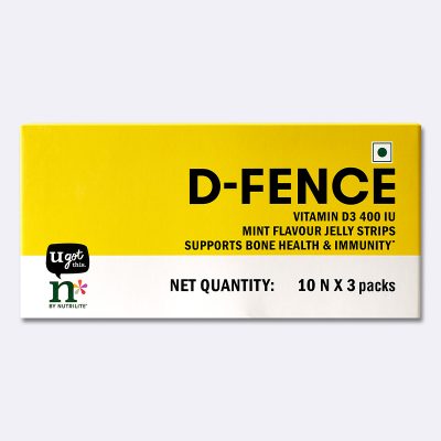 D-Fence Vitamin D3 400 IU Jelly Strips D-Fence Vitamin D3 400 IU Jelly Strips